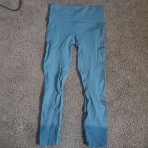 Blue lululemon leggings size 6